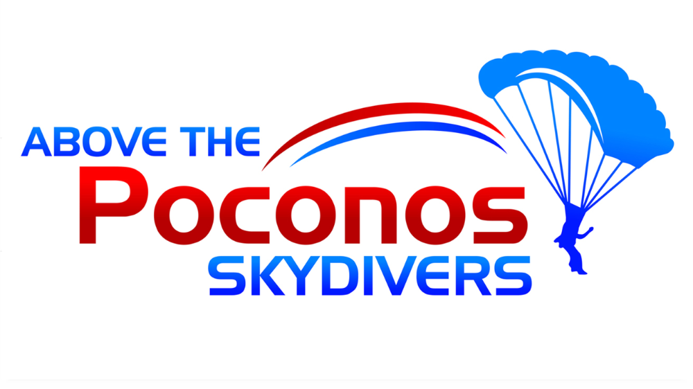 Above the Poconos Skydivers logo