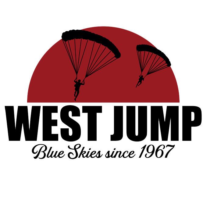 Faldskærmsklubben WEST JUMP logo