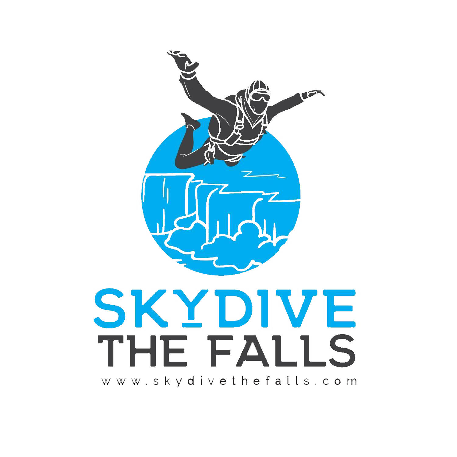 Skydive The Falls logo