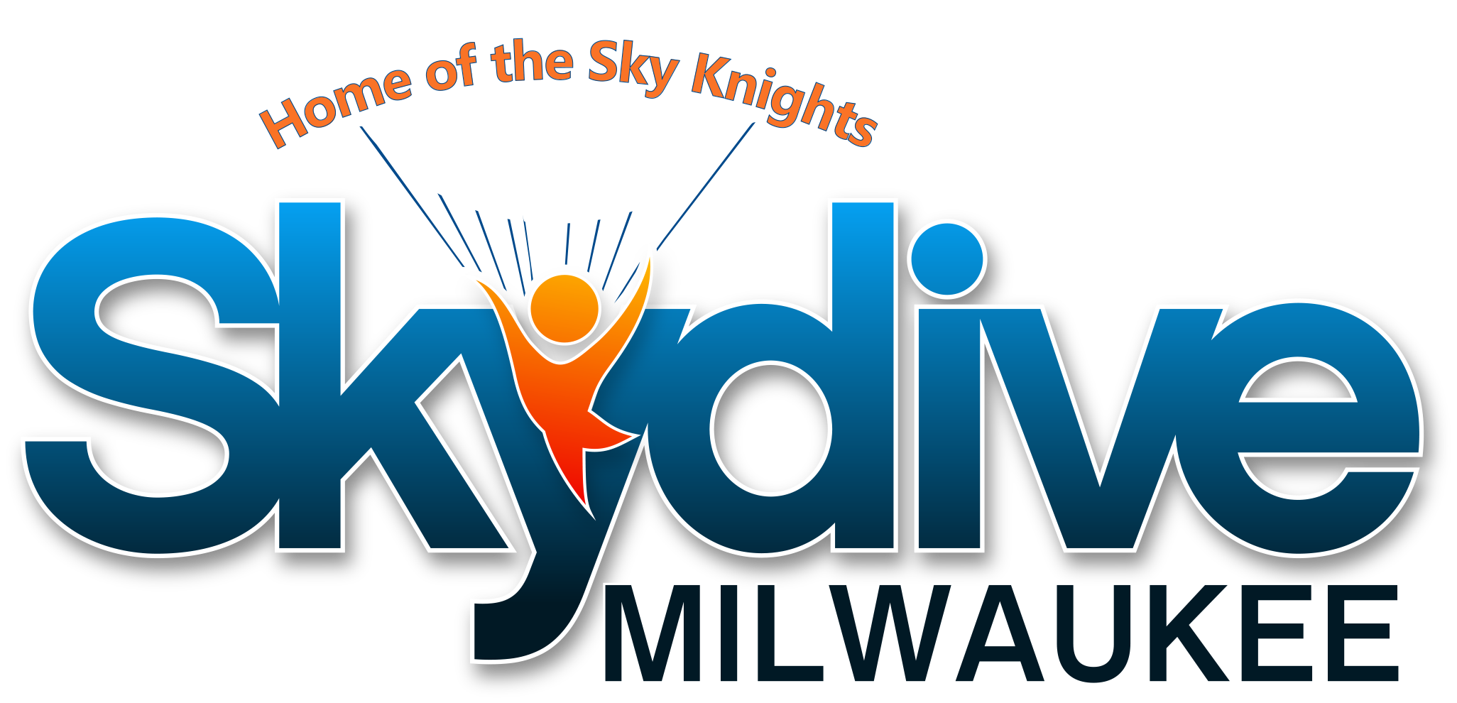 Skydive Milwaukee logo