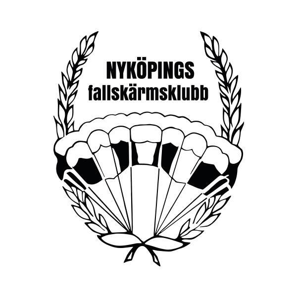 Nyköpings Fallskärmsklubb logo