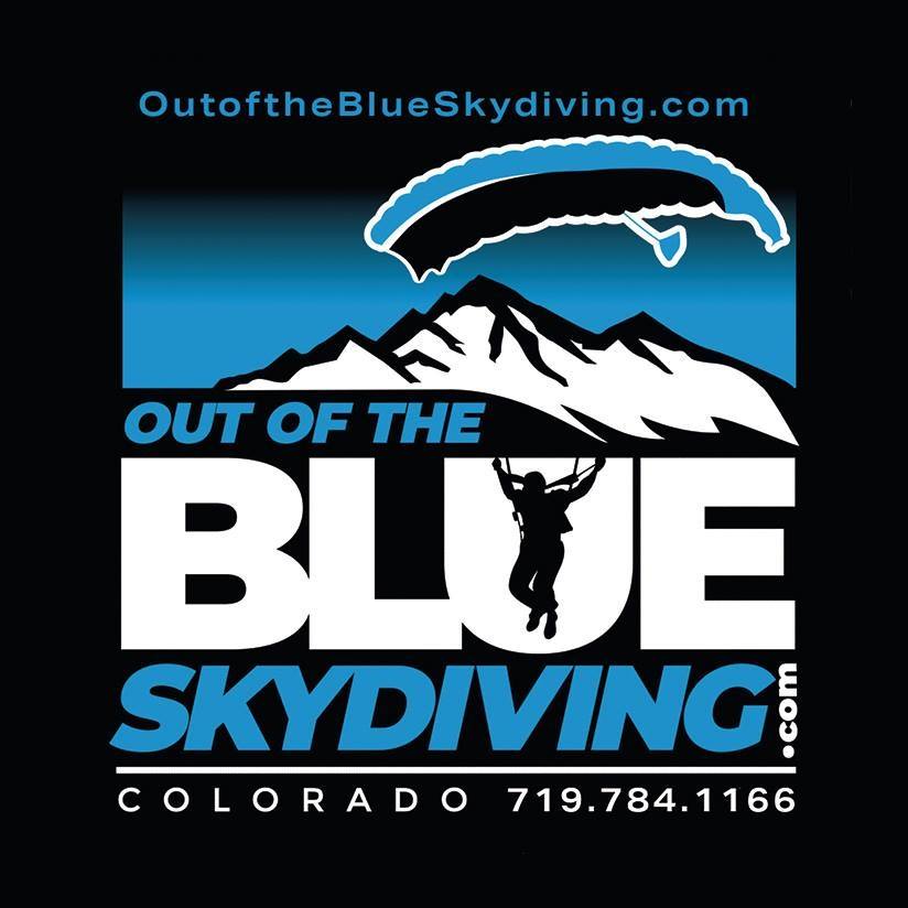 Out of the Blue Skydiving logo